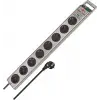 Super-Solid surge protection 13.500 A 8li Priz Gümüş
