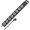 Super-Solid surge protection 13.500 A 8Li Priz Siyah