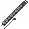 Super-Solid surge protection 13.500 A 8Li Priz Siyah