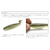 Swing Impact Fat 3.8 #026S Clear Chartreuse Glow Silikon Yem