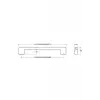 System 8537 Modern Kulp Krom Ssy8537 0448 Cr, 448 Mm, Tek Ebat, Siyah Renk
