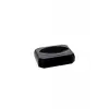 System Cyrstal Bath Accessory Soap Dish Brown Siyah Tek Ebat Ba2051 008 C7