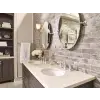 T6805 Dartmoor Two-Handle Low Arc Bathroom Faucet without Valve, Chrome