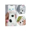 Taba Renkli Kedicik Model Squishy Jel Stres Oyuncağı