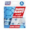 Taraflı Nano Bant, 19 mm x 3 mt, Şeffaf, Çift