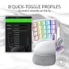 Tartarus Pro Oyun Tuş Takımı, Analog-Optik Düğmeler, Hızlı Ateş Modu, 32 Programlanabilir Düğme, 8 Profil, Mercury