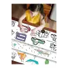 Taşıtlar, Araba, Uçak, Gemi Eğitici Dev Boyama Kağıdı Seti