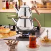 Tea Chef Orta Boy Çaydanlık Takımı 4 Parça-Kahve