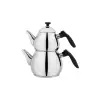Tea Chef Orta Boy Çaydanlık Takımı 4 Parça-Siyah