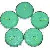 Tea Lights Yeşil Mum 5Ad