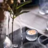 Tealight mum, beyaz, 6 saat, 36 adet