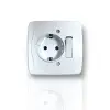 Tek-İş 524335 Priz Anahtarlı, Beyaz
