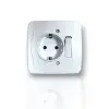 Tek-İş 524335 Priz Anahtarlı, Beyaz