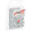 Tek-İş Beton Çivili Kablo Tutucu, Kroşe No 3 50 Adet, Beyaz