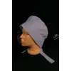 Tek Renk Mantar Bone, Gri
