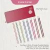 Tek uçlu örgü iğnesi seti – Zing (25 cm) – 2,50 – 6,00 mm