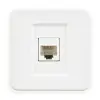 Tekli Data Prizi (RJ45 Cat5E), Beyaz