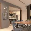 Tekli Eskitme E14 Duvar Apliği