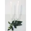 Tekli Kristal Cam Şamdan Mumluk