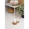 Tekli Tavşan Figürlü Ahşap Yumurtalık, Sofra Sunumu