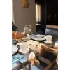 Tekli Tavşan Figürlü Ahşap Yumurtalık, Sofra Sunumu