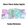 Tekrar Tekrar Kullanılabilen Sticker Seti Unicorns