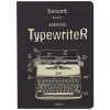 Tekstil Kapak Typewriter 32K Multi White Defter