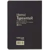 Tekstil Kapak Typewriter 32K Multi White Defter