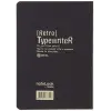 Tekstil Kapak Typewriter 32K Multi White Defter