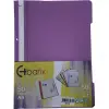 Telli Dosya Plastik A4 50li- Mor
