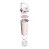 The Activate Shaker 0.6L; 20oz; Rose Quartz Pudra