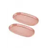 The Mia Noon Oval Servis 2li Somon 29 cm
