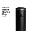 The Transit FlipTop Siyah 2.0 Paslanmaz Çelik Termos 0.60 L