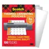 Thermal Laminator Pouches 3 Mil 100/Pkg-8.9X11.4 Letter