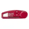 Thermo Jack katlanır problu dijital termometre, bordo