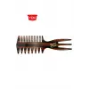 Three Way Afro Pomade Comb, 3 Kademeli Profesyonel Tarak