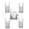 Timeless Rakı Bardağı ve Buz Kovası Seti 6 Parça