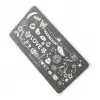 Tırnak Stamping Baskı Plakası S06