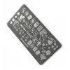 Tırnak Stamping Baskı Plakası S08