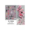 TIRNAK STICKER 5D KABARTMALI 3263