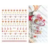 Tırnak süsleme aksesuar stickerı