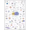 Tırnak Süsleme Aksesuarı Sticker