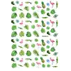 Tırnak süsleme dekoru stickerı