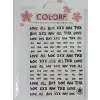 Tırnak tasarım stickerı
