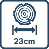 Tırpan Yedek Bıçak Seti, 23 cm