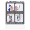 Titak Krom Yapışkanlı Duş Askısı