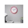 Tjalla Duvar Saati Pembe 28 Cm 70540887