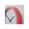 Tjalla Duvar Saati Pembe 28 Cm 70540887