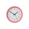 Tjalla Duvar Saati Pembe 28 Cm 70540887