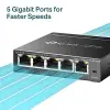 TL-SG105E 5-Portlu Gigabit Easy Smart Switch